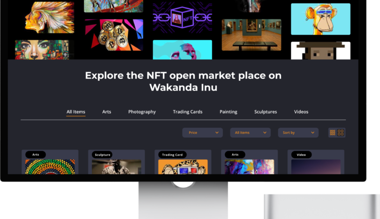 Wakanda Inu (NFT Marketplace) – UX Case Study