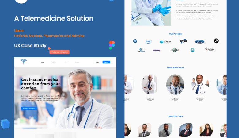 Telemedicine Solution – UX Case Study